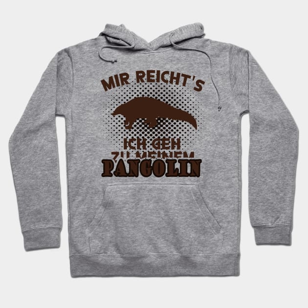 Pangolin Asien Liebe Schuppentier Spezies Spruch Hoodie by FindYourFavouriteDesign